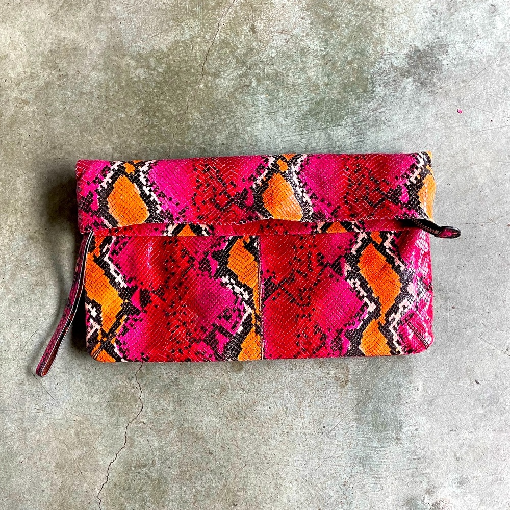 NWT 2008 Red Clutch Purse by CLUB MÓNACO